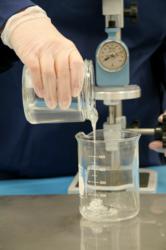 optically clear, high durometer elastomer